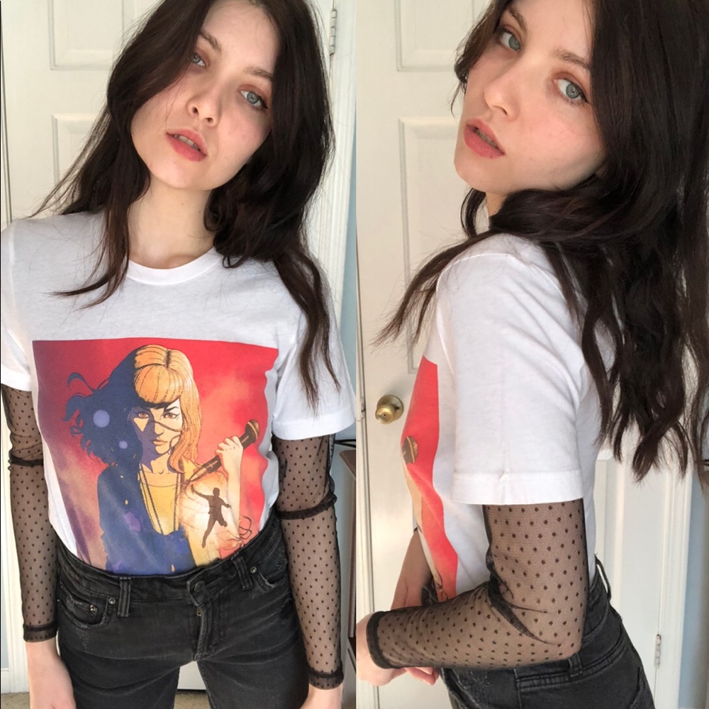 Chvrches Every Open Eye tour shirt